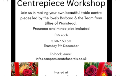 Festive Table Centrepiece Workshop